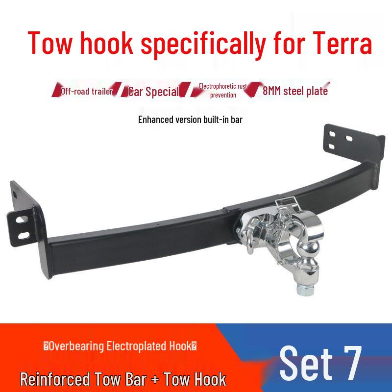 Nissan Terra Trailer Hooks & Tow Supports: Specialized Rear Hooks and Modified Tow Bars