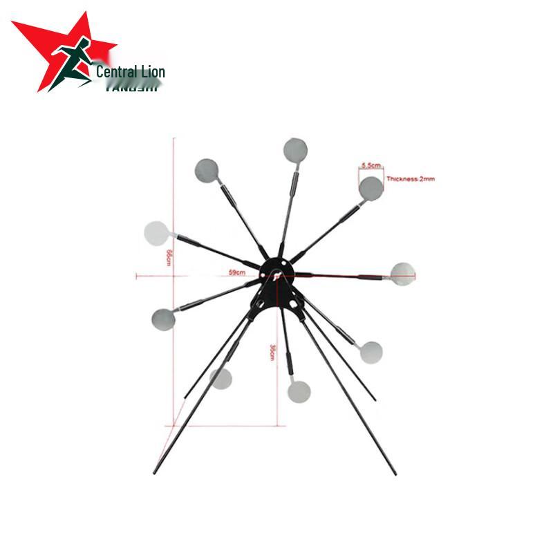 Yangshi Magnetic Rotating Nine-Star Ferris Wheel Target