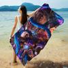 Arcane League Of Legends Microfiber Printed Beach Towel Mountain Climbing Yoga Beach Swimming Running Absorbent Soft Towel
