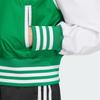Adidas Originals Color Block Striped Retro Sports Zip Jacket Women Jackets Green IU4769