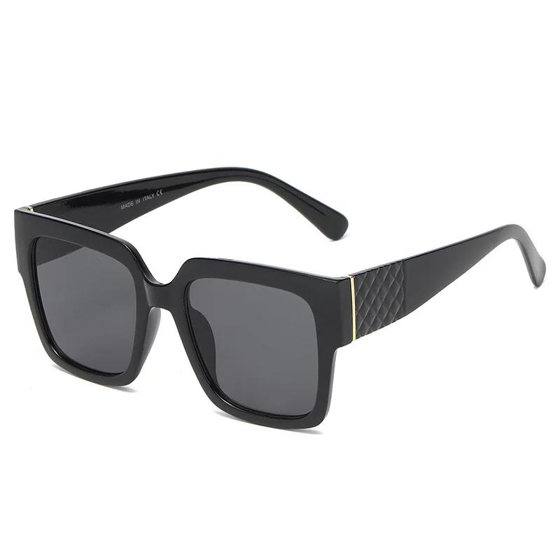 Luxury Brand Square Sunglasses  Ladies Men's Large Frame Sunglasses Premium Women's Glasses UV400 Oculos De Sol