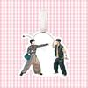 Xiao Zhan & Wang Yibo BJYXszd Luggage Tag: Double Person Pendant for Backpack & Boarding Case