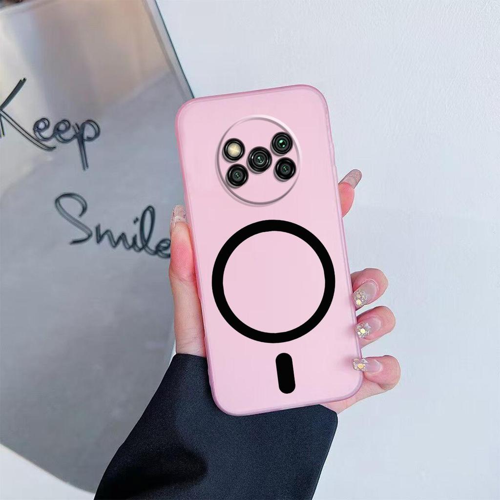 Hülle für Xiaomi POCO X3 Pro, NFC Premium Magnetische Matte Handyhülle Schutzhülle