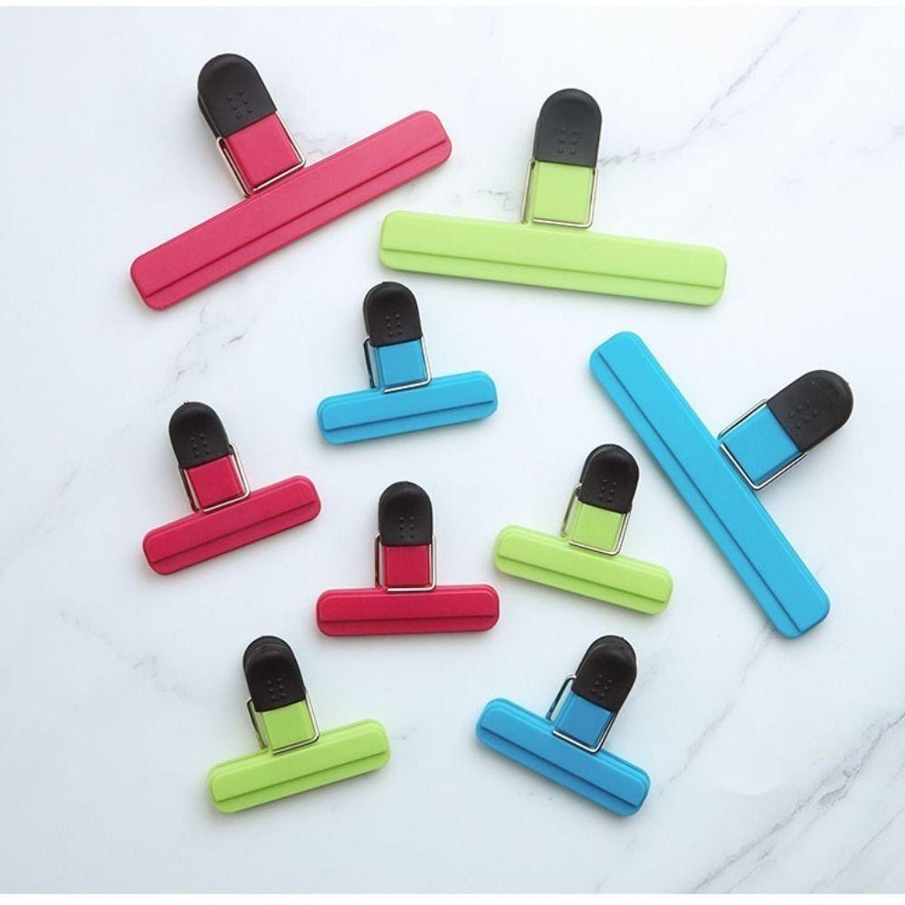 Plastic Food Sealing Clips Strong Seal Snack Packaging T-Shaped Bag Clips Coffee Bread Bags Durable Plastic Bag Sealer