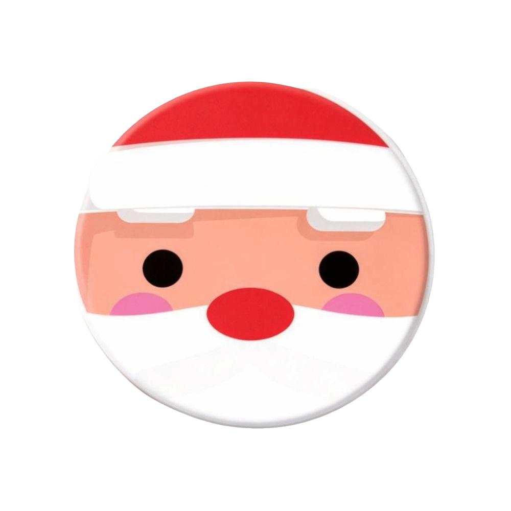 Non-Slip Christmas Santa Coasters Reindeer Insulation Pad Snowman Ceramics Family Gathering
