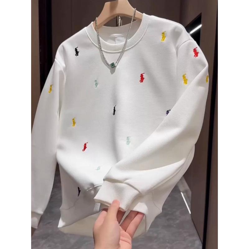 Herren Slim Fit Herbst Stickerei Kriegspferd Lässiges Kurzarm-T-Shirt - Trendiges Halbarm-Design