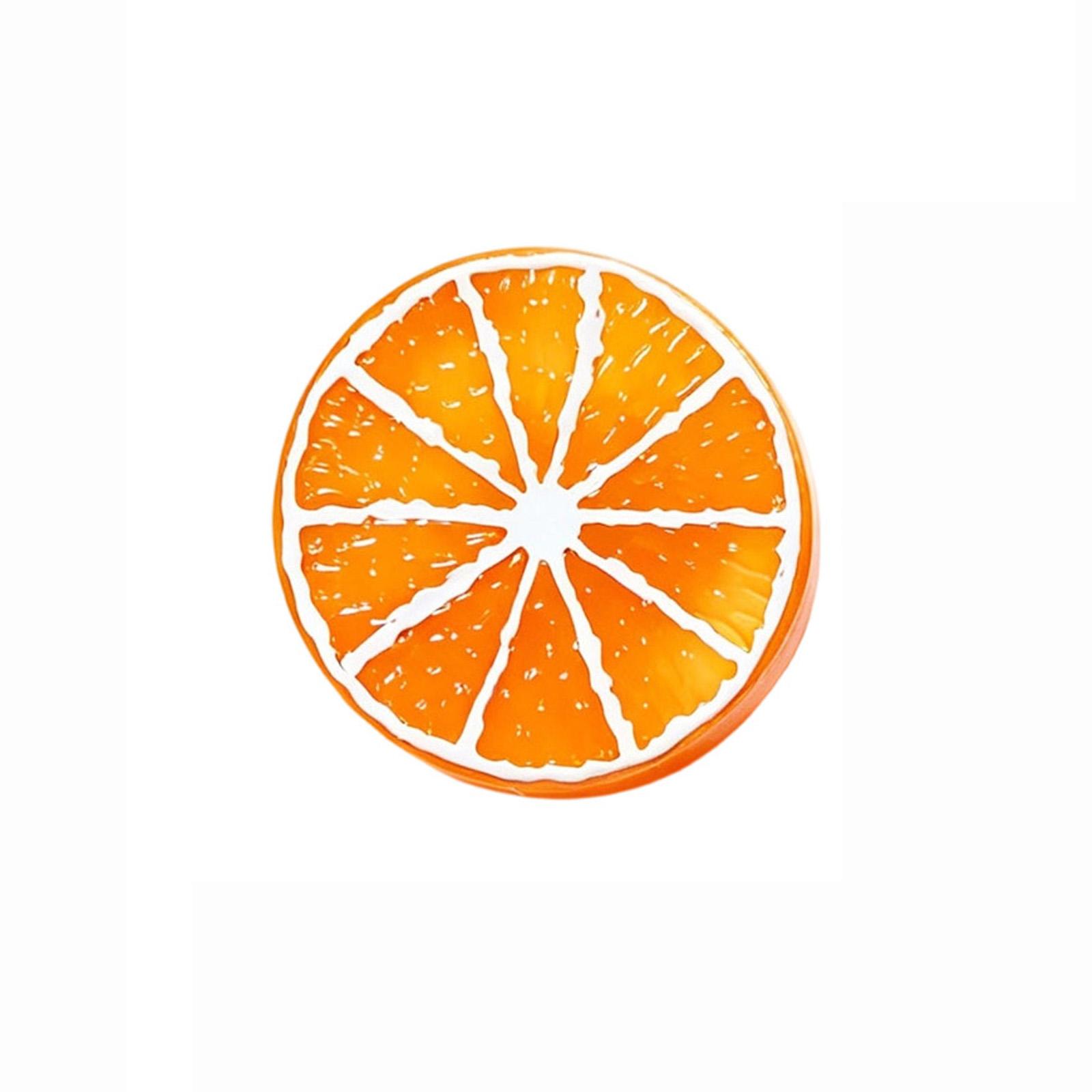 

Fruit Slice Stress Relief Toy Citrus Shaped Sensory Fidget Toy Soft Silicone Squishy Squeeze Toy for Anxiety and Focus One Size помаранчевий