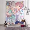 Onimai Vintage Anime Tapestry  Hippie Flower Aesthetic Functions As Wall Carpets Perfect Wall Hanging for Dorm  Home Spaces
