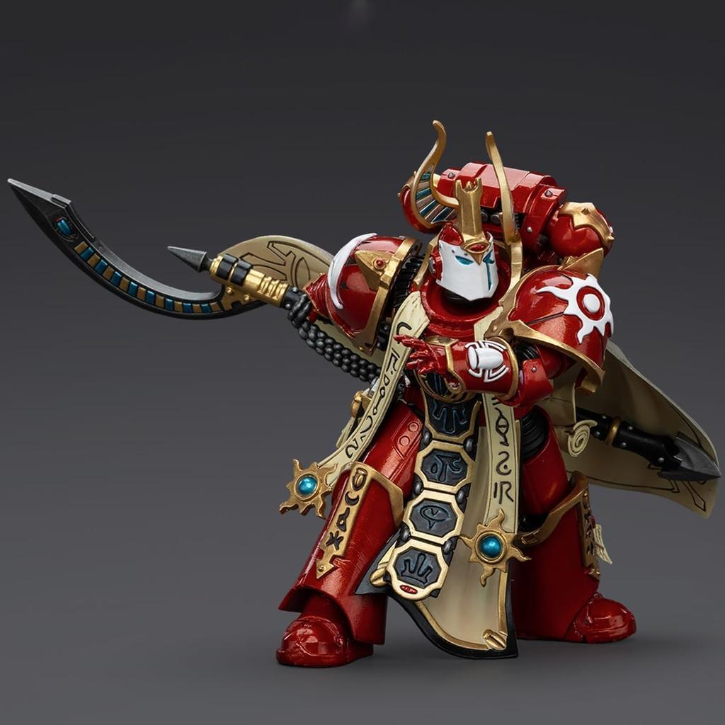 JOYTOY Warhammer Thousand Sons Sekhmet Terminator Cabal Sekhmet Akea Force Weapon Scale Action Figure Finished Product 40,000 (Combi-Melta, Equipped)