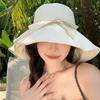 Solid Color Sunscreen Bucket Hat Breathable Wide Brim Sun Hat Fashion Fisherman Hat  Hiking