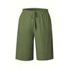 Ladies, Casual Pants, Fashionable, Solid Color, Cropped Pants, Mid Length Pants