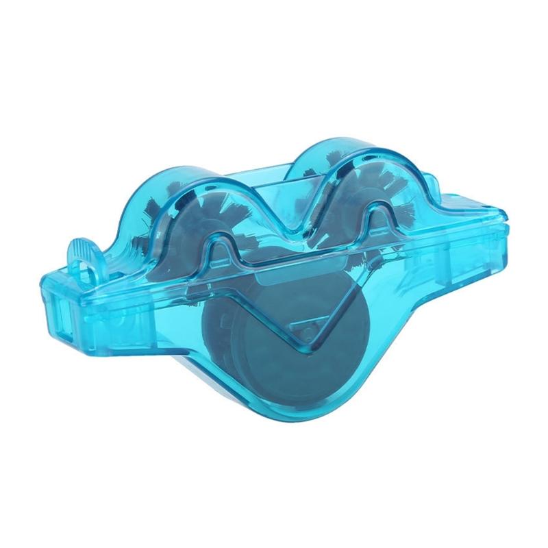 

Versatiles Chain Cleaning Device Bike Motorcycles Cleaning Tool Scrubber Brushes for Regular Bike Maintenances 1