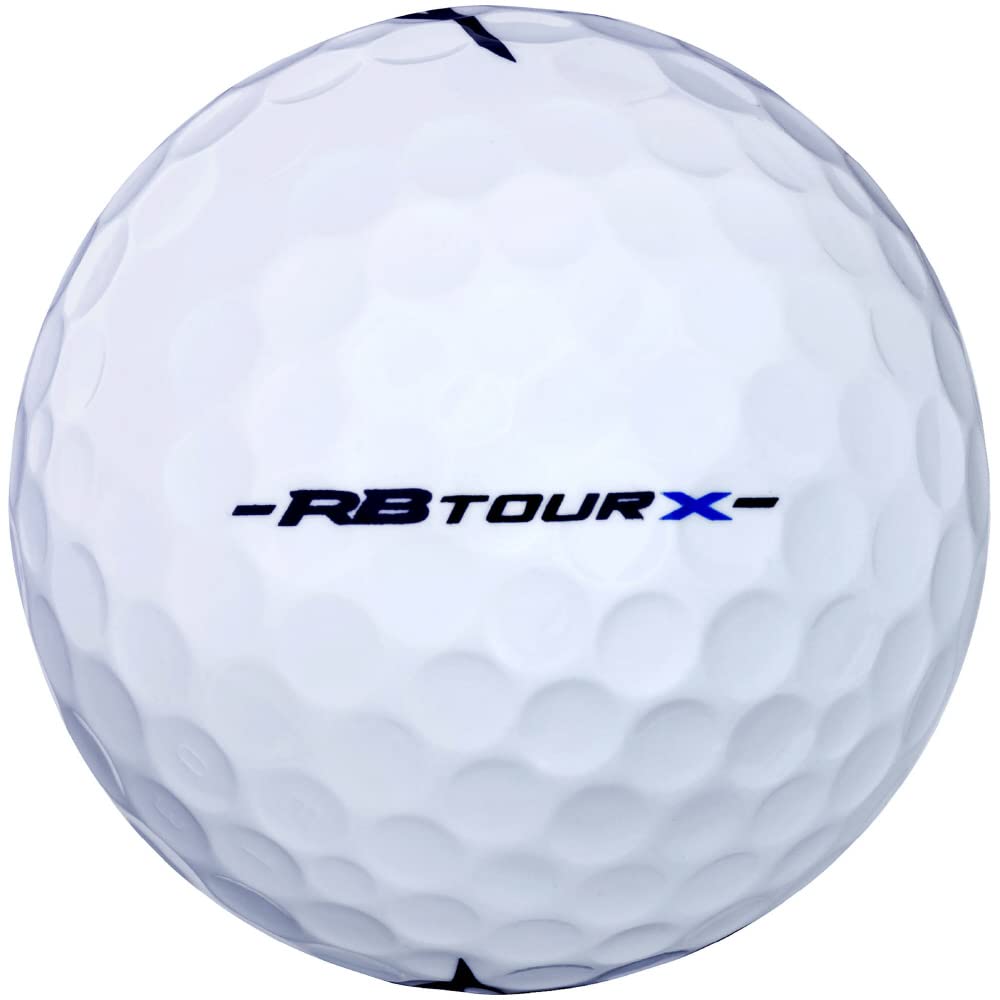 MIZUNO RB TOUR Series Golf Balls with Axial Flow Tour Performance Compatible with Head Speeds of and Soft Construction Dimples, Balls, 38m/s Over,
