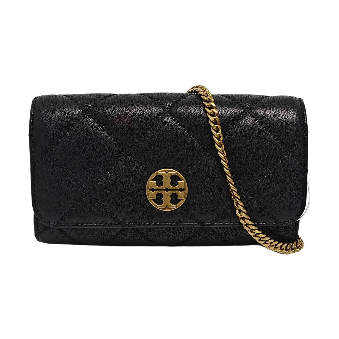[Pre-Owned] Willa Solid Color Chain Flap Magnetic Closure Lambskin Leather Mini Shoulder Crossbody Bag - Very Good #10AMCRA ONE SIZE