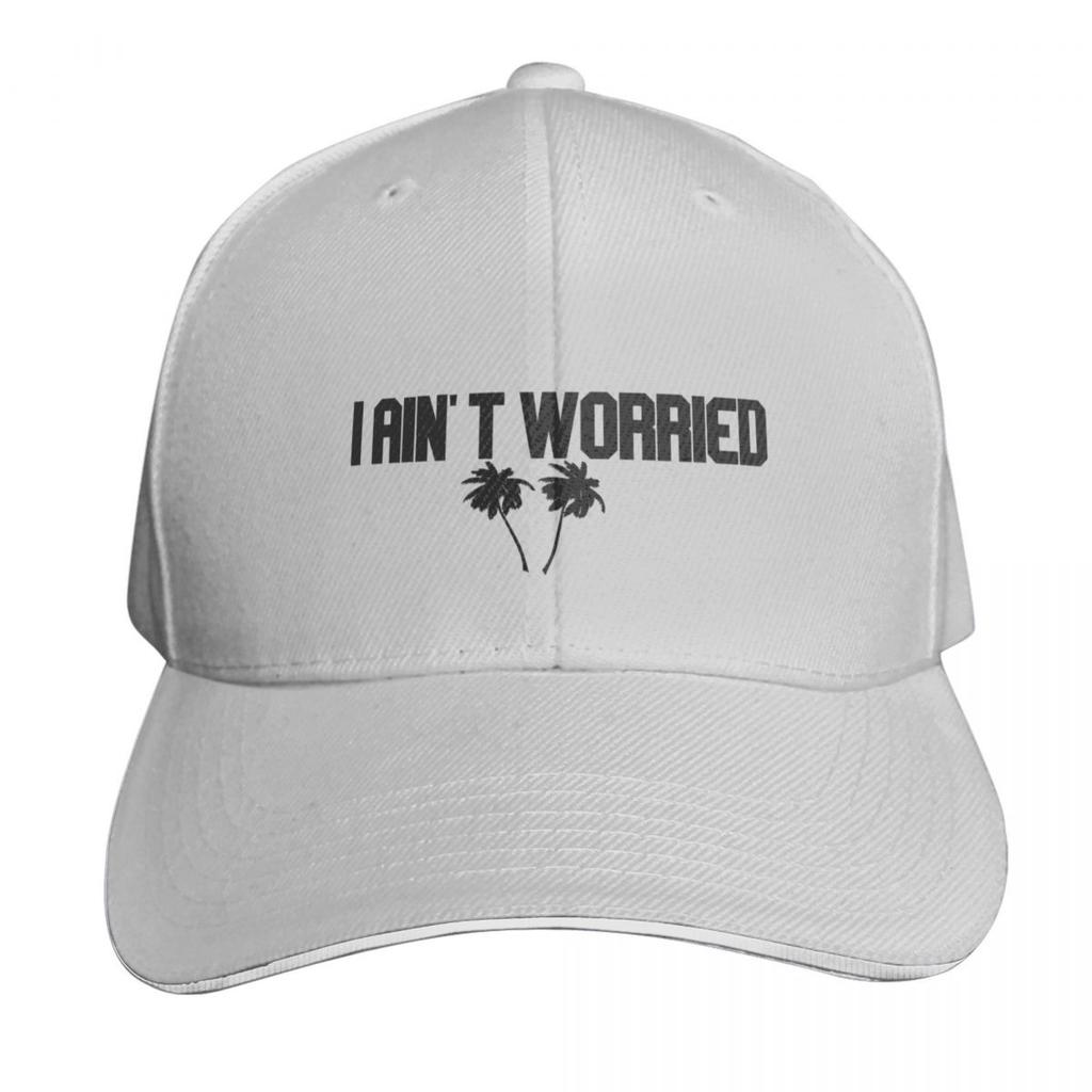 i aint worried with palms Baseball Cap Lightweight Packable Gift for Him Her Casual Daily Wear