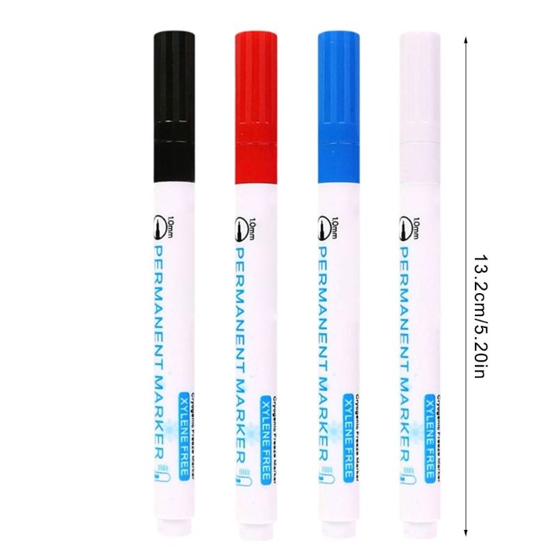 Cold Resistant Marking Pen Waterproof Inks Marker Pen For Ice Cold Food Storage And Laboratory Sample Identification