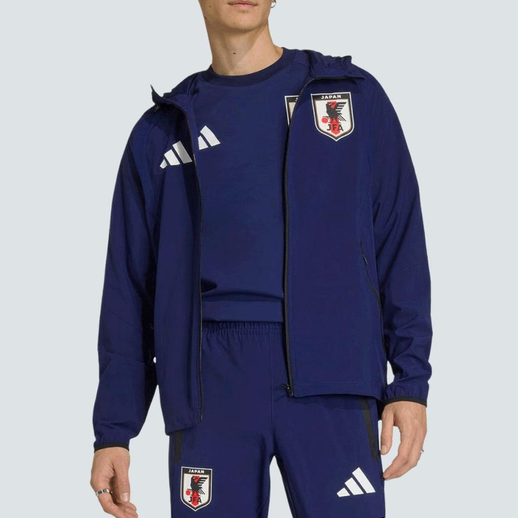 Adidas 26 World Cup Soccer Zip Slim Fit Woven Long Sleeve Jacket Unisex Jacket JZ9093