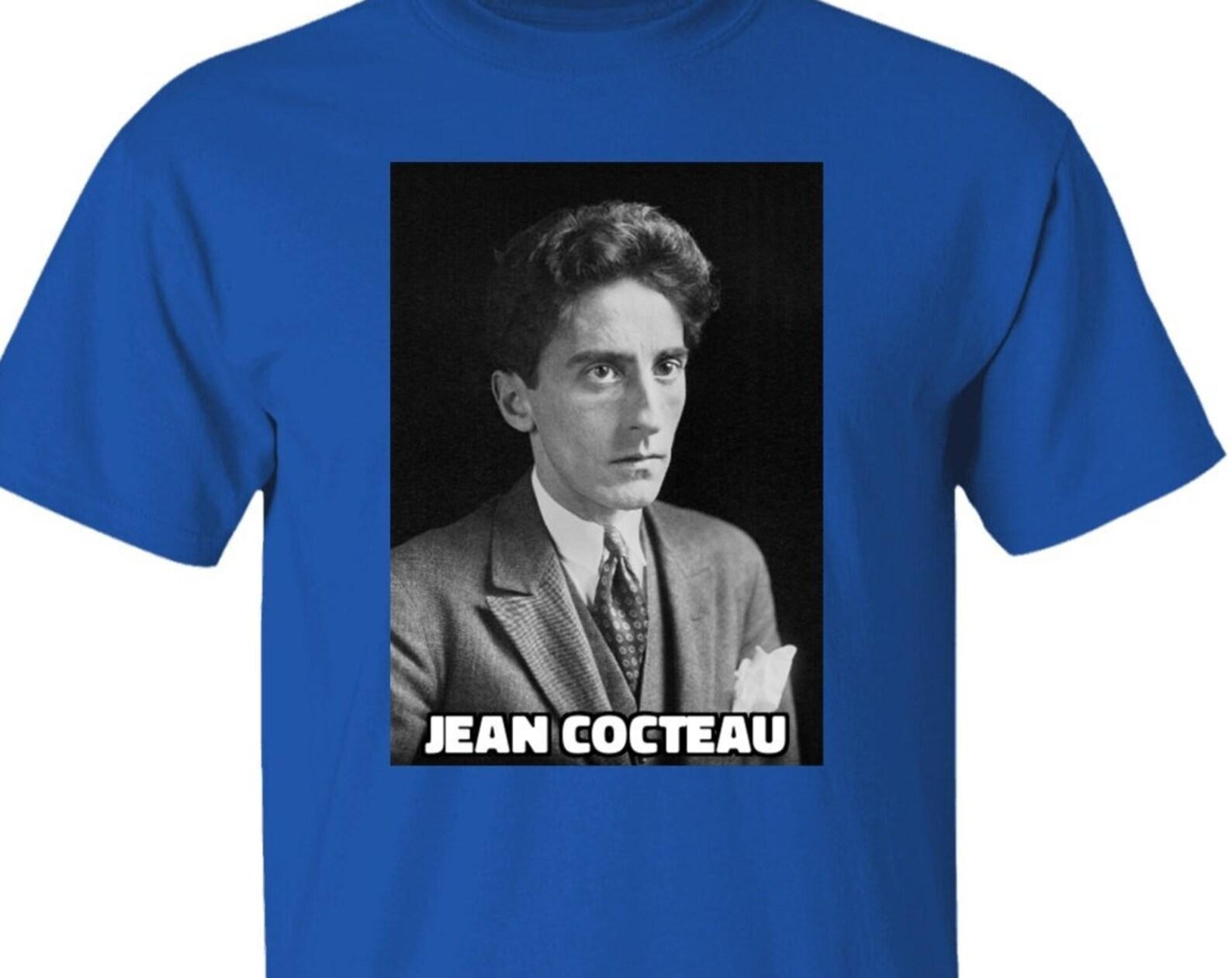 Jean Cocteau French Writer T shirt, Jean Cocteau T shirt French Literature T shirt M