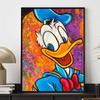 Pittura con Diamanti Paperino Stile Pop Art Pittura a Olio Illustrazione Artistica Arte del Mosaico Set per Ricamo Punto Croce Fai da Te Diamante Completo Decorazione per la Casa Regalo