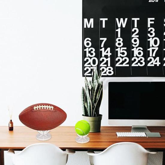 Acrylic Ball Stand Holder Sports Ball Storage Display Rack Display Stand