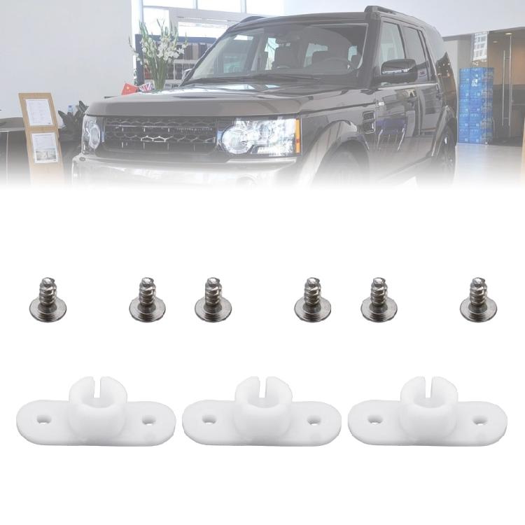 Automotive Headlamp Holder Trimmer Socket Headlight Fastener Retainer Installation Screws Included for Discovery STC3368