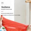 Red Plastic Vest Handle Bags, 1000 Count