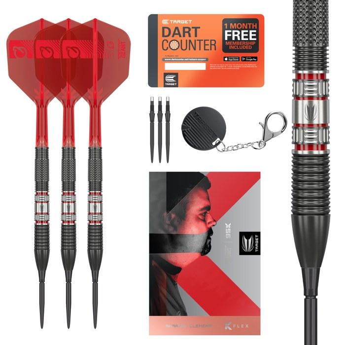 TARGET CLEMENS 95K SP STEEL TIP (23g) Multi 23G