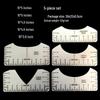 Cross-Border Crew Neck T-Shirt Alignment & Sewing Calibration Ruler Tool