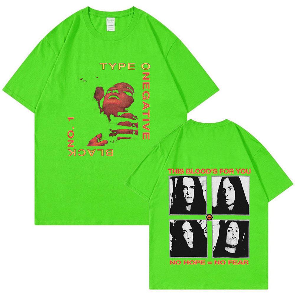 Rocková kapela Type O Negative Bloody Kisses Pánské Dámské Gotický Metal Vintage Hip Hop Trička s krátkým rukávem 100% bavlna