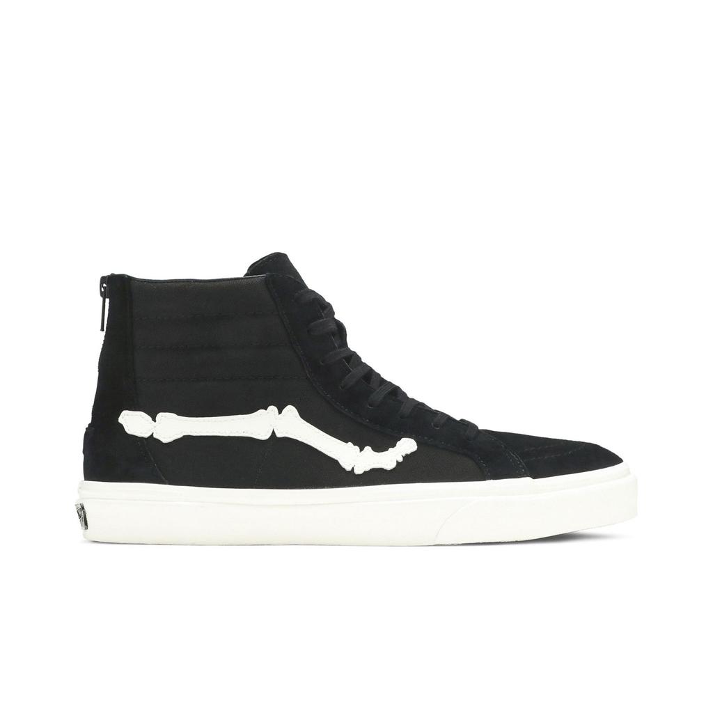 Vans Sk8-Hi Reissue Zip LX 'Black Marshmallow' (Unisex) Black / Marshmallow Skateboard Shoes VN000ZSJSZP