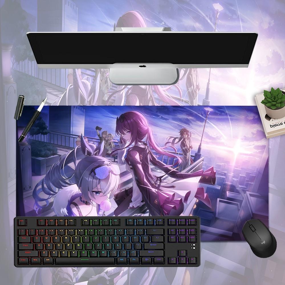 Kafka Honkai Star Rail Mousepad Boy Pad Natural Rubber Gaming Mousepad Desk Mat Size For Gameing World Of Tanks CS GO Zelda