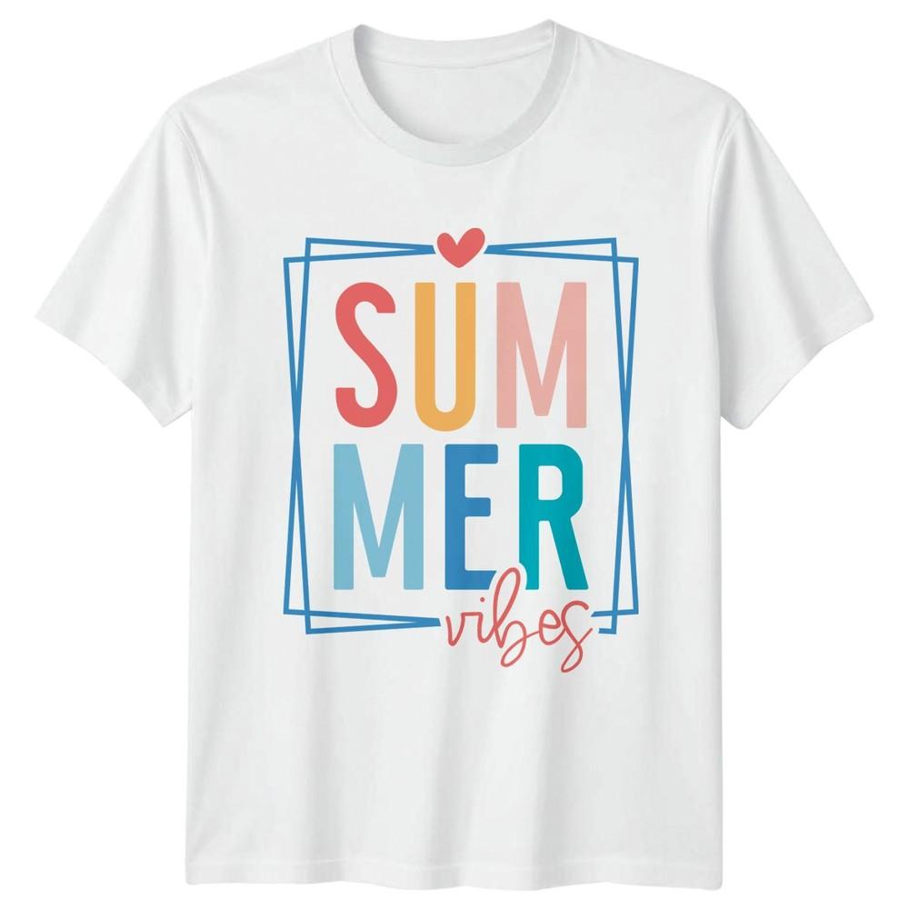 Summer Vibes Unisexs TShirt Summer Gift For Her S