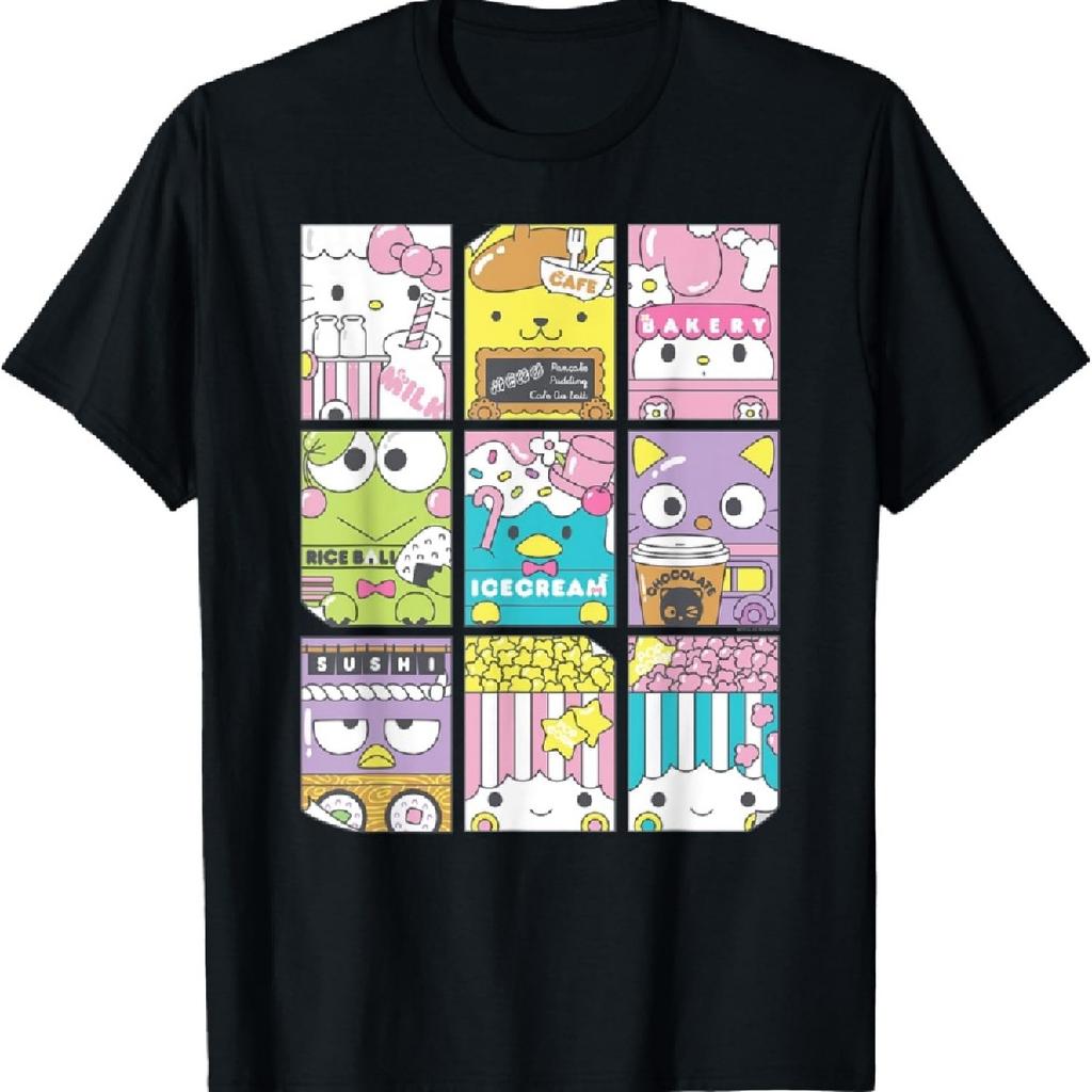 Kawaii Foodie Menu Poster Tee Shirt T-Shirt