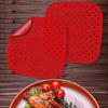 Air Fryer without oil Liners  Reusable Silicone Non-Stick Air Fryer Mat Steamer Pad Parchment Paper Easy to Clean Round/Square