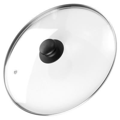 Glass Lid for Pots, Pans, and Pots Universal Knob 28 Cm