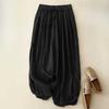 Lantern pants women's lace up loose casual pants