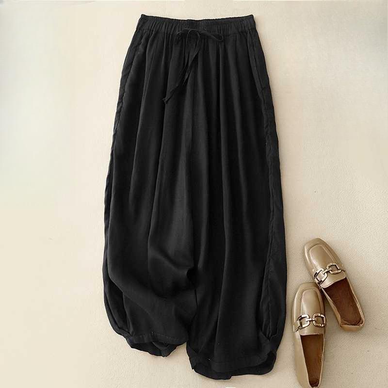 Lantern Pants Women's Lace Up Loose Casual Pants