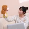 28-33Cm Kids Plush Finger & Hand Puppet Popular Activity Boy Girl Role Play Bedtime Story Props Family Role Playing Toys Doll