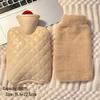 Plush Explosion-Proof Hot Water Bottle for Women, Hand Warmer & Abdominal Warmer, Available in Large and Small Sizes