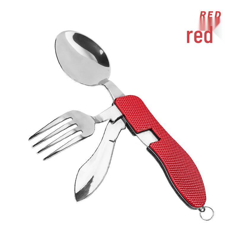 Portable 3-in-1 Folding Outdoor Cutlery Set