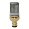 1/2 '' stainless steel filter screen+brass nipple connector 1/2 ''&3/4 '' fish tank adapter flange car wash accessories