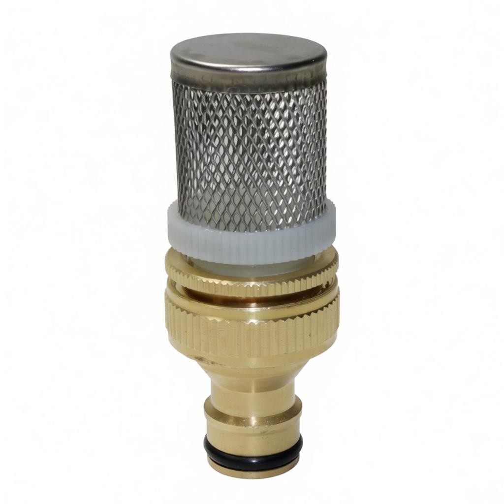 1/2 '' stainless steel filter screen+brass nipple connector 1/2 ''&3/4 '' fish tank adapter flange car wash accessories