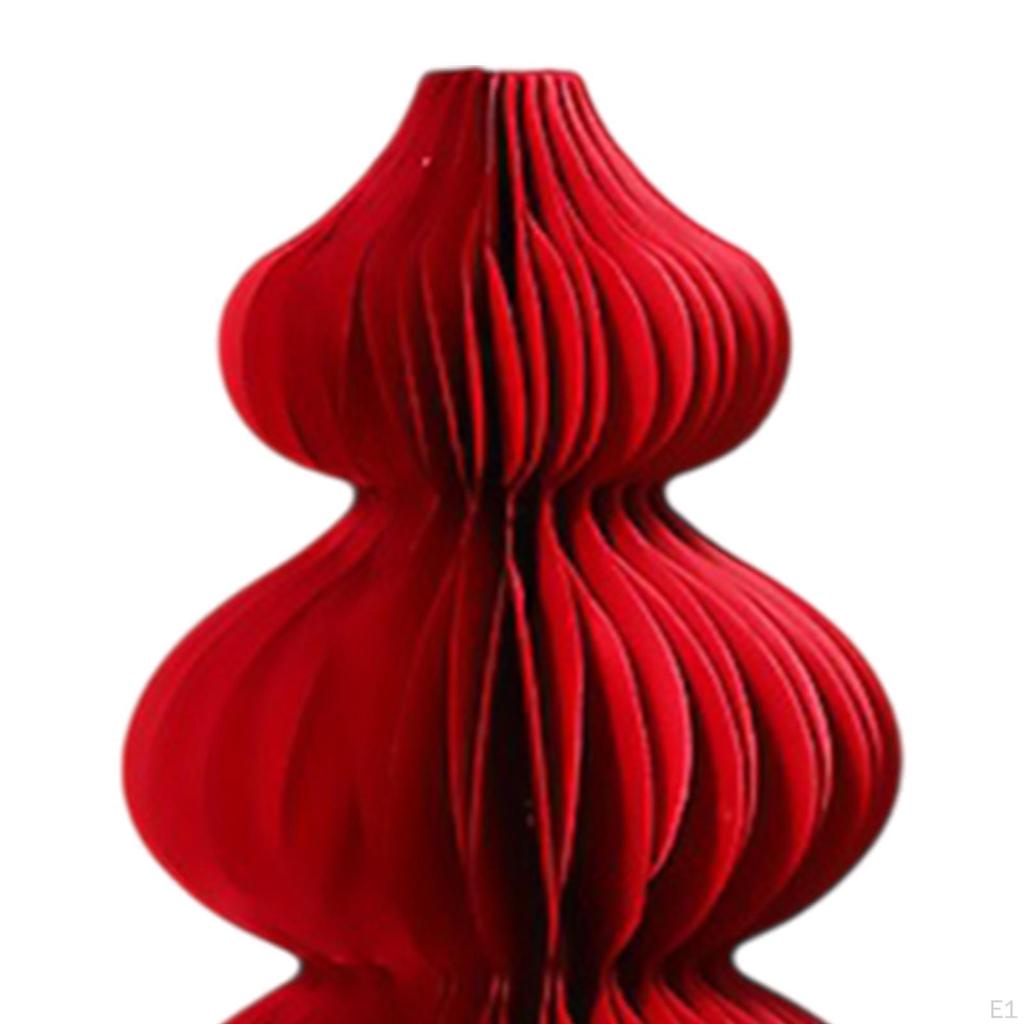 4 Stück Chinesisches Jahr Rot Origami Basteln Frühlingsfest Dekoration für Nachttische