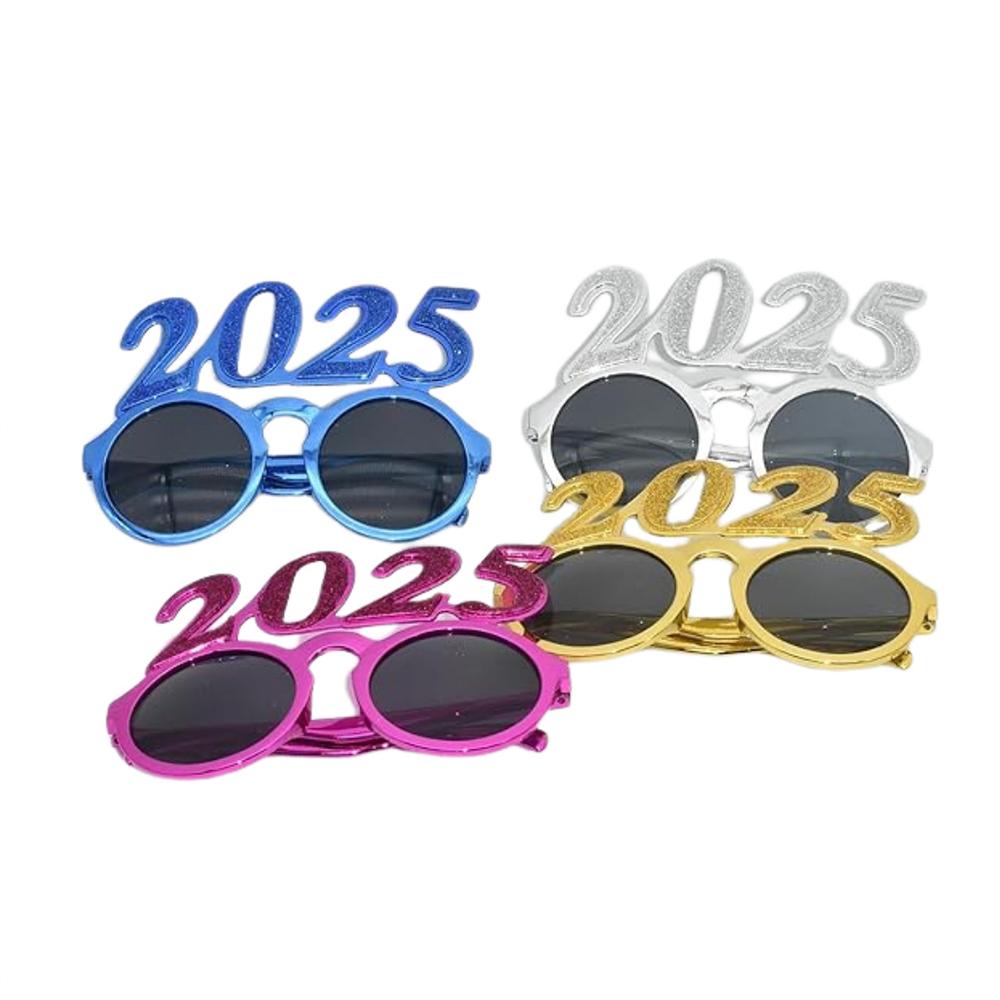 Festival Celebration Style Vintage Round Sunglasses Women Men Number  Sun Glasses Female Male Glasses for Party Eyewear