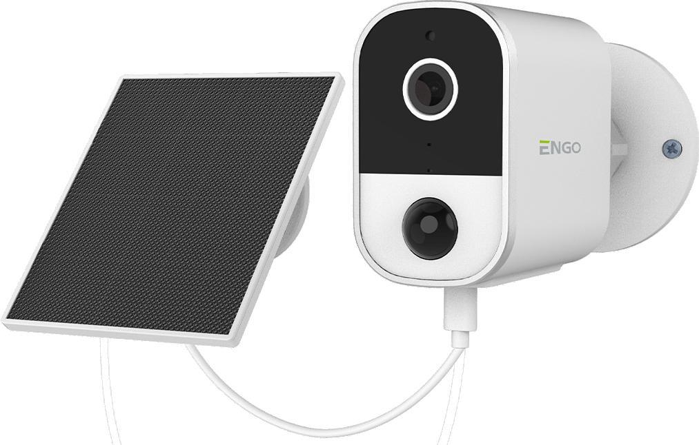 ENGO Controls ECAM-SOLAR Smart WiFi Camera 4MP with Solar Panel and Battery