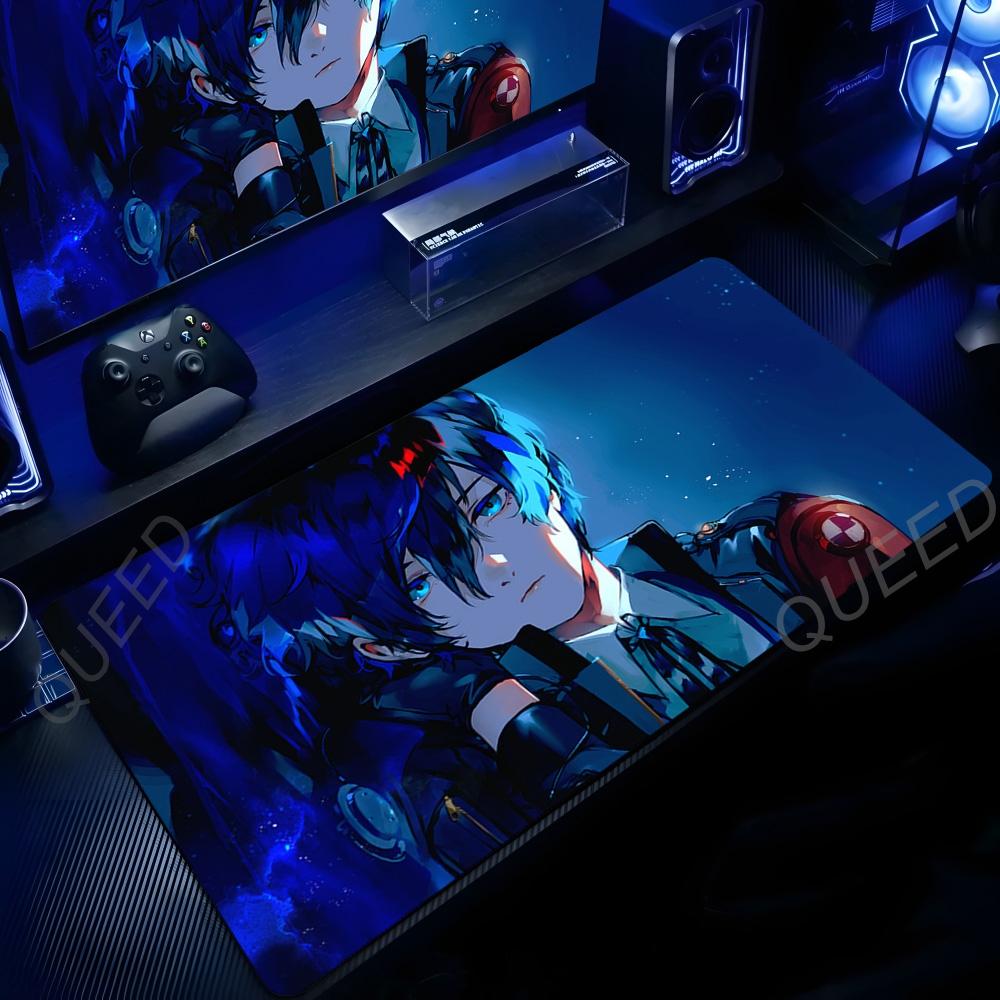 Office Laptop Mousepad Persona Reload Anime Mouse Pad Game Accessories Nonslip Large Table Mat Rubber Carpet XL Gamer Deskpad