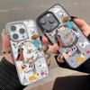 Cute Puppy Cartoon Dog Magnetic Phone Case For iPhone 17 Pro Case iPhone 16 13 11 12 14 15 Pro Max Matte Clear Shockproof Cover