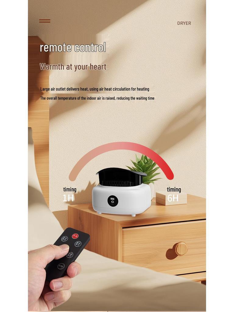 Foldable 3-in-1 Portable Air and Shoe Dryer for Dorms and Travel
