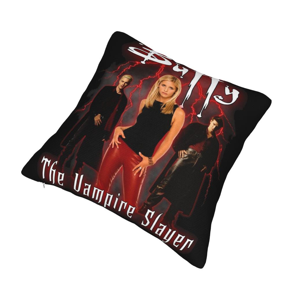 Decorative Pillowcases Buffy the Vampires Slayers Merch Home Horror Movie Pillow Case Cover Square Multi-Size