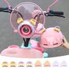 Electric Vehicle & Motorcycle Helmet Decoration Stickers - Cute Cat & Bear Ears, Bow Design